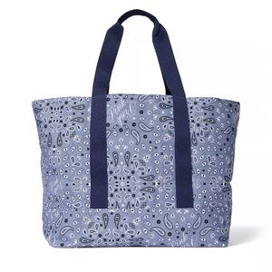 Reversible Canvas Tote Bag